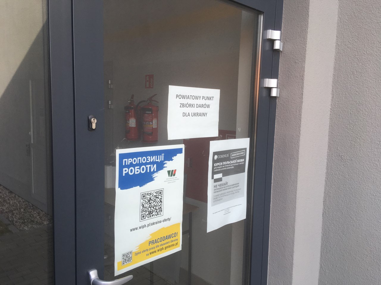 magazyn gniezno zbiórka darów dla uchodźców - Rafał Muniak