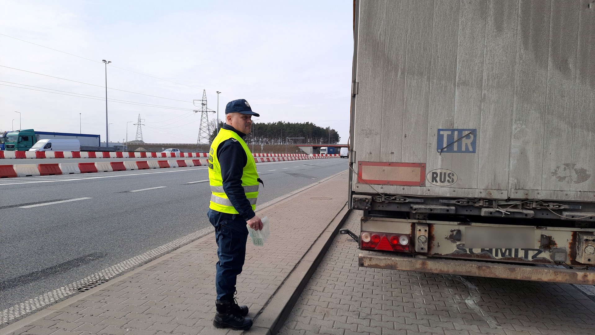 inspekcja transportu drogowego kontrola kierowca z rosji - Wojewódzki Inspektorat Transportu Drogowego w Poznaniu