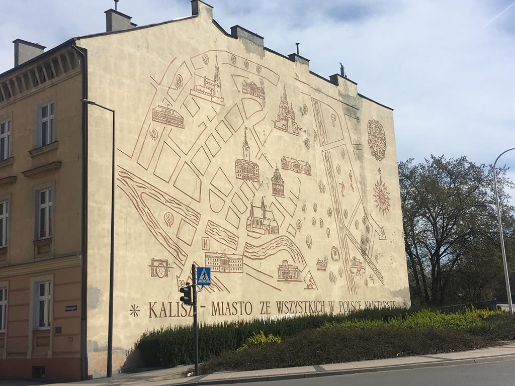 Wizytówka Kalisza sgraffito Władysława kościelniaka - Danuta Synkiewicz  - Radio Poznań