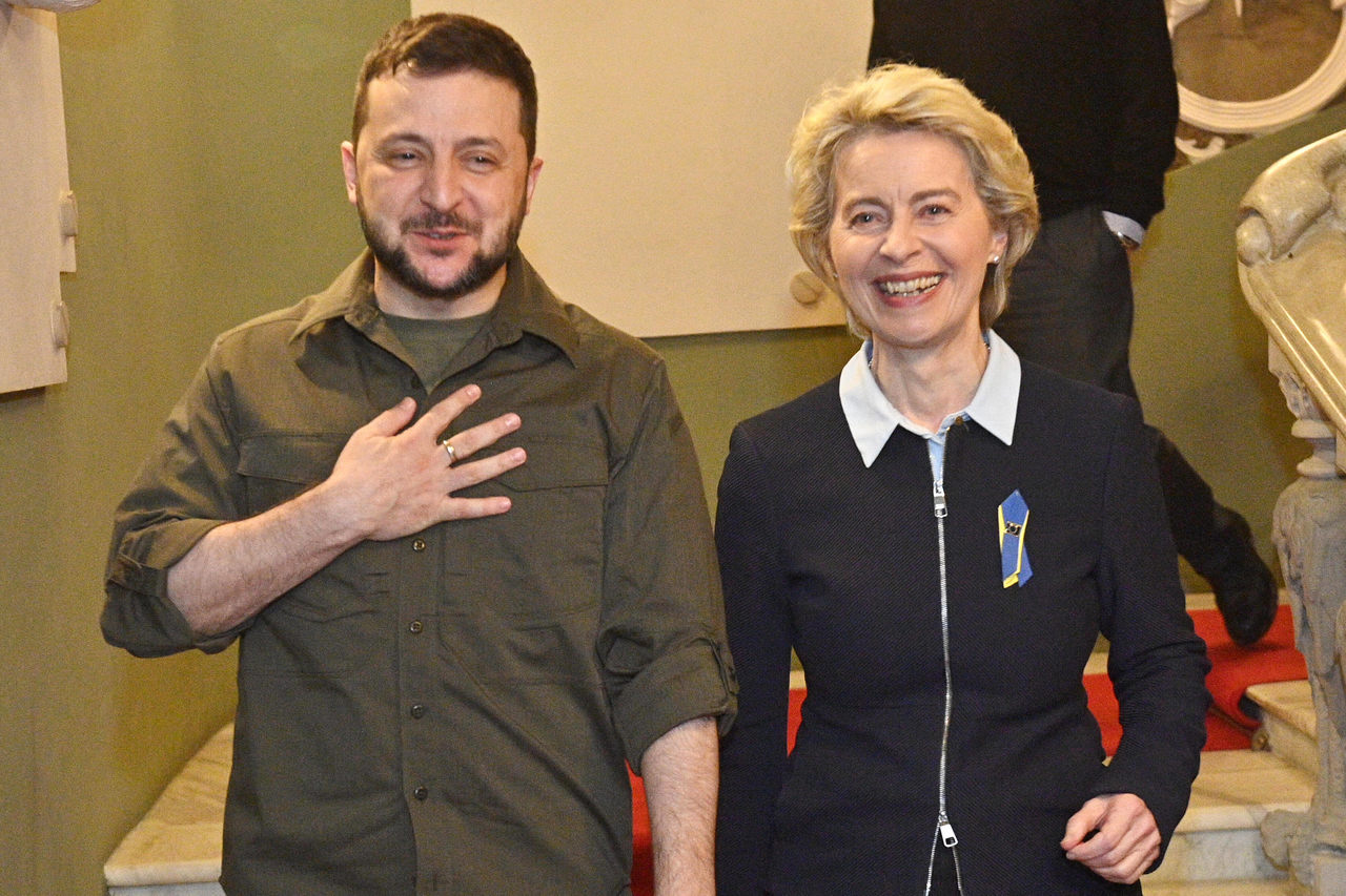 von der leyen zełeński - AA/ABACA - PAP/Abaca