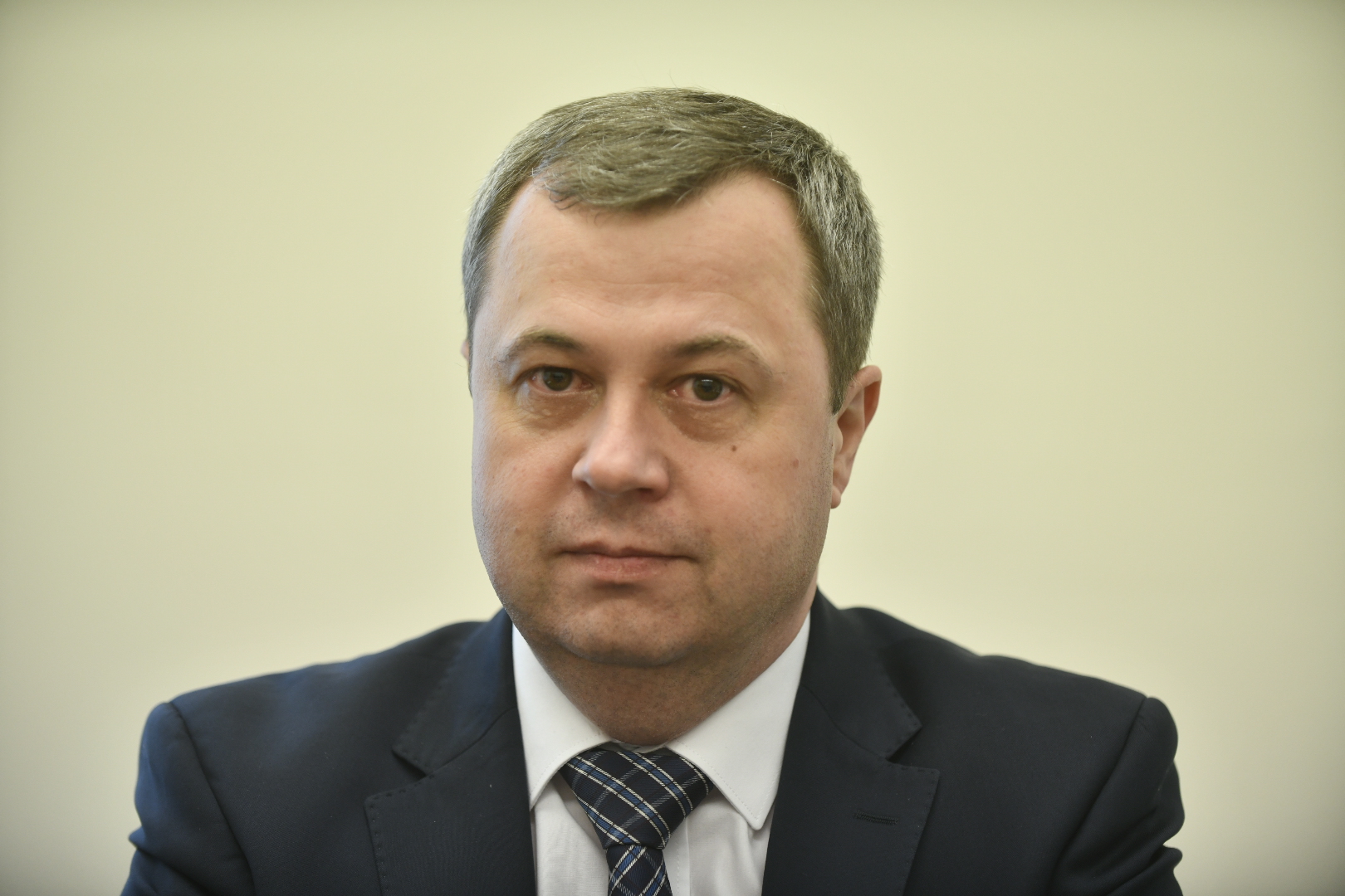 Prezes Urzędu Regulacji Energetyki, Rafał Gawin. - Wojtek Wardejn - Radio Poznań