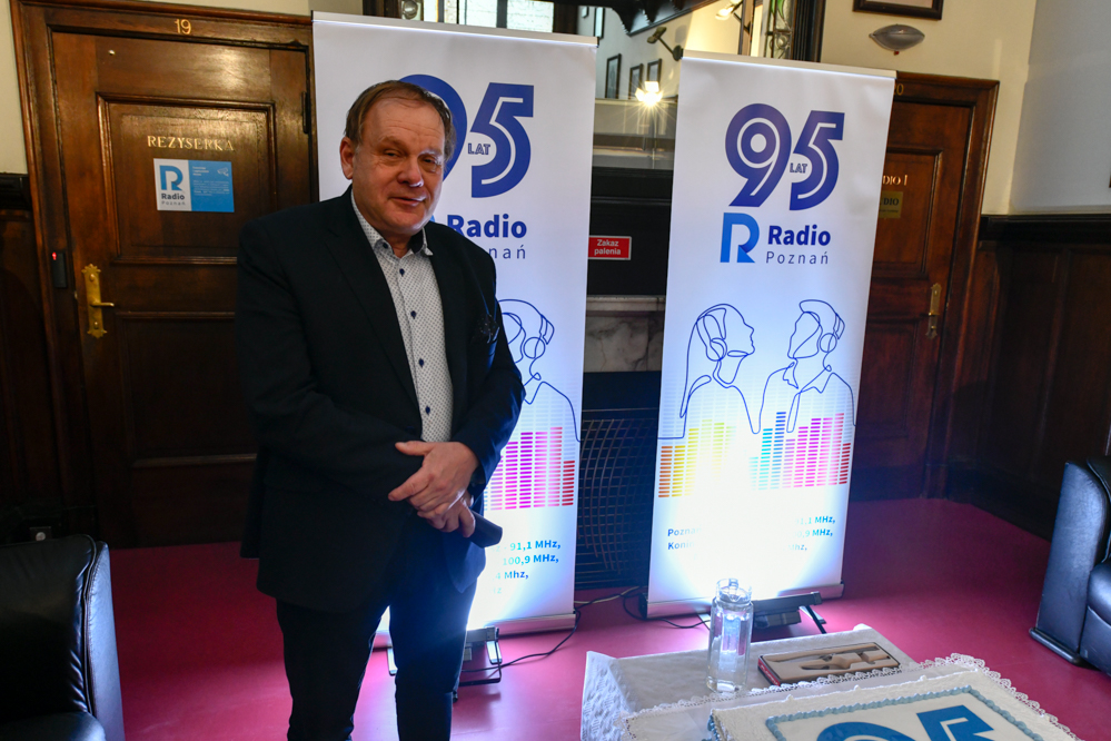 tort 95 lecie radio poznań - Wojtek Wardejn - Radio Poznań