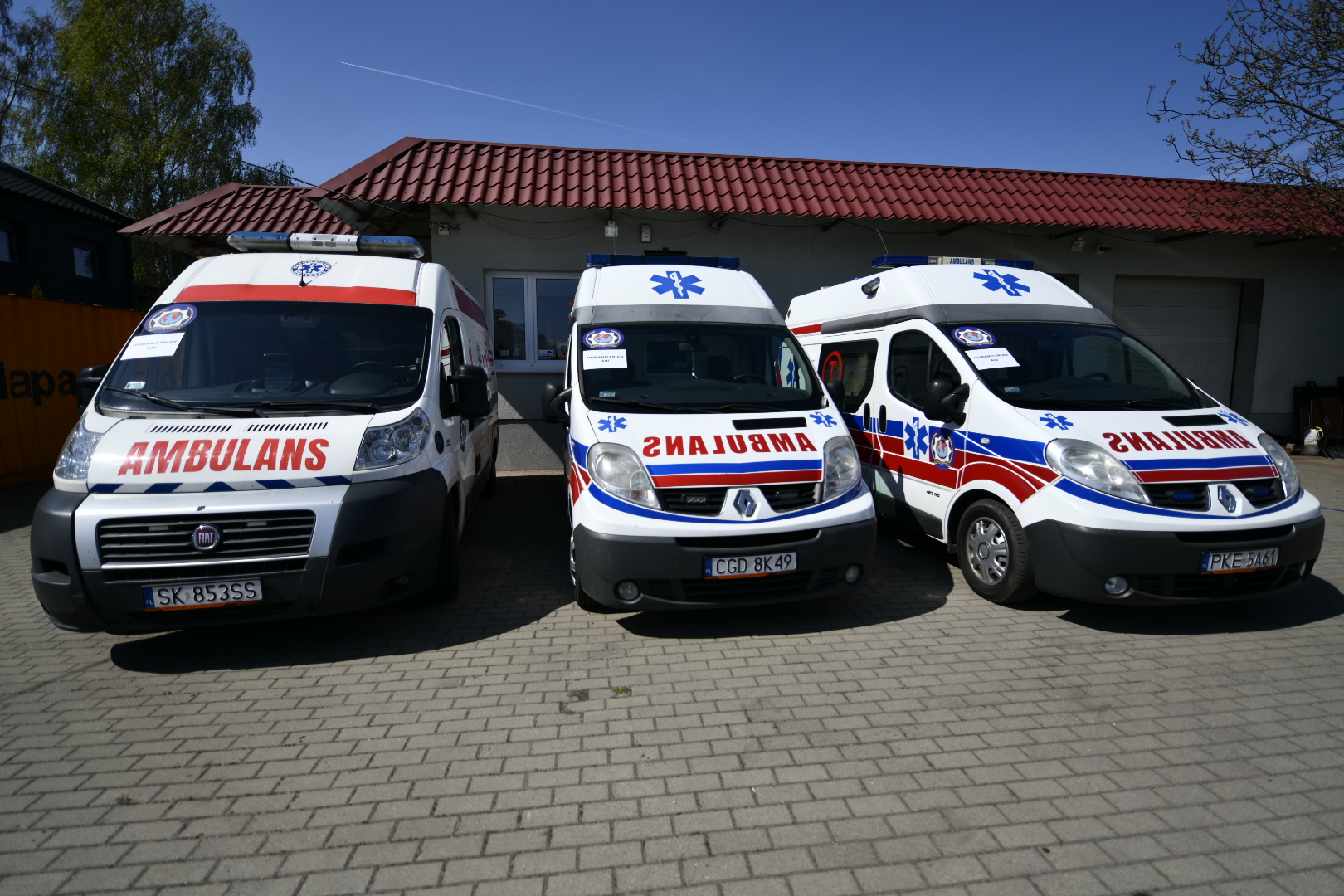 karetki dla ukrainy łukasz szulc przeźmierowo - Wojtek Wardejn - Radio Poznań