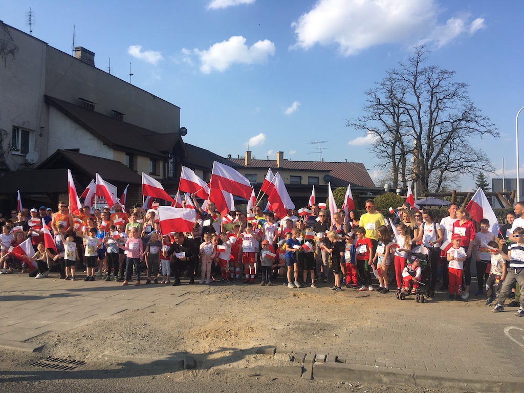 rodzinny bieg z flagą kalisz - Danuta Synkiewicz - Radio Poznań