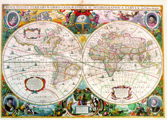 zabytkowe atlasy (Butlewski) - Biblioteka Raczyńskich