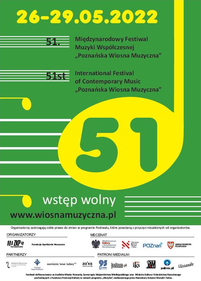 Poznańska Wiosna Muzyczna 2022 - Organizator