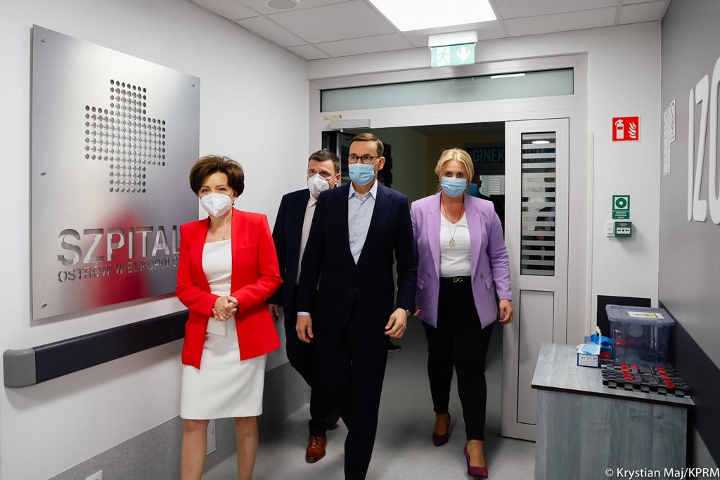 premier szpital ostrów - Krystian Maj - KPRM