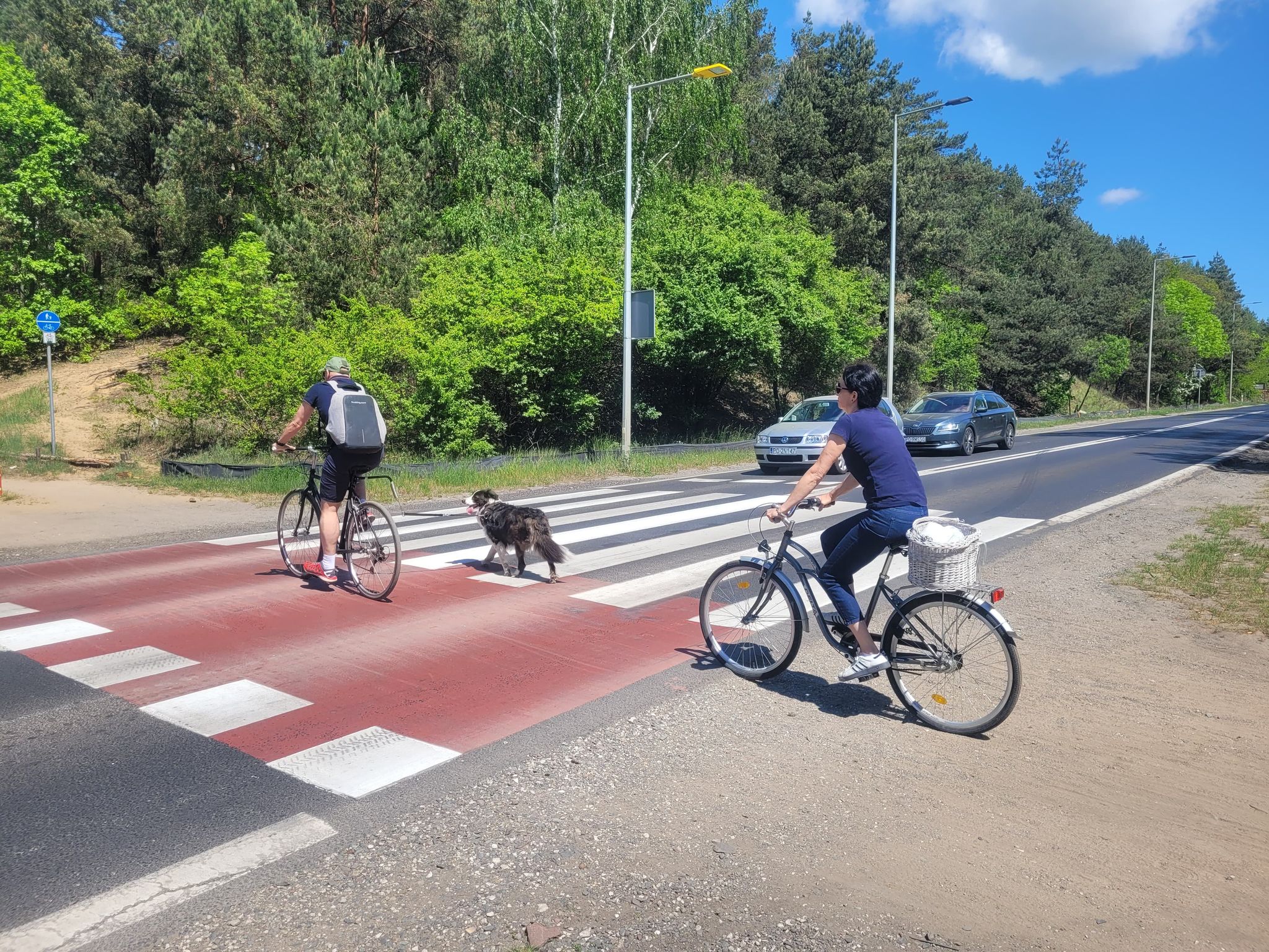 przejazd rowerowy na woli niebezpieczny - Hubert Jach - Radio Poznań