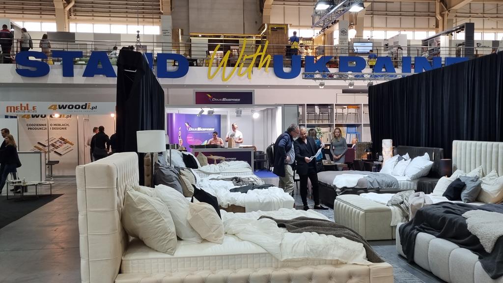 targi meble ukraińska wystawa - Magdalena Konieczna  - Radio Poznań