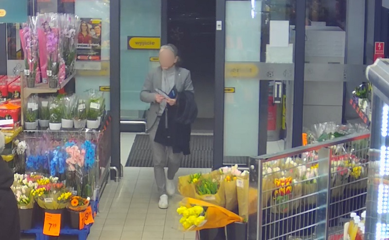 złodziej gniezno monitoring  - KPP Gniezno