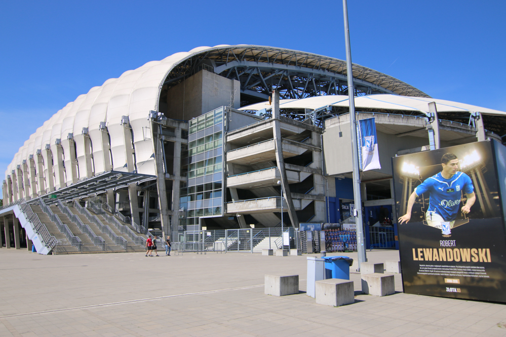 stadion lech poznań bułgarska stadion lecha - Leon Bielewicz  - Radio Poznań