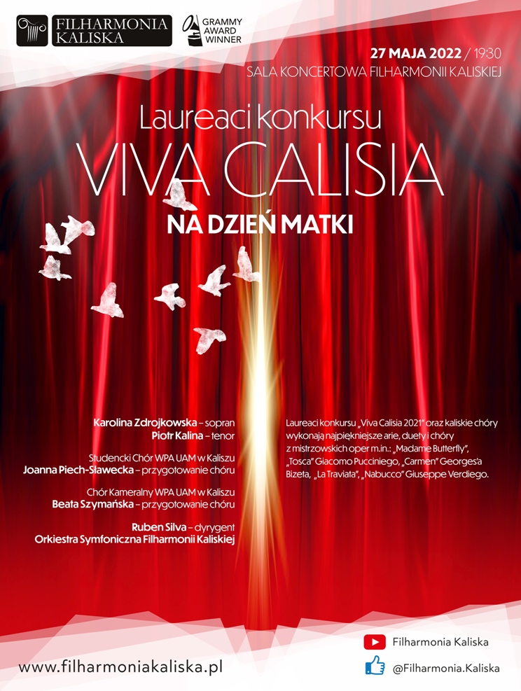 Laureaci konkursu „Viva Calisia” na Dzień Matki - Organizator