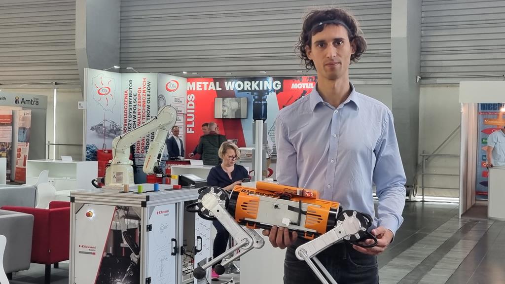 roboty na mtp  Targi Innowacje-Technologie-Maszyny - Magdalena Konieczna  - Radio Poznań