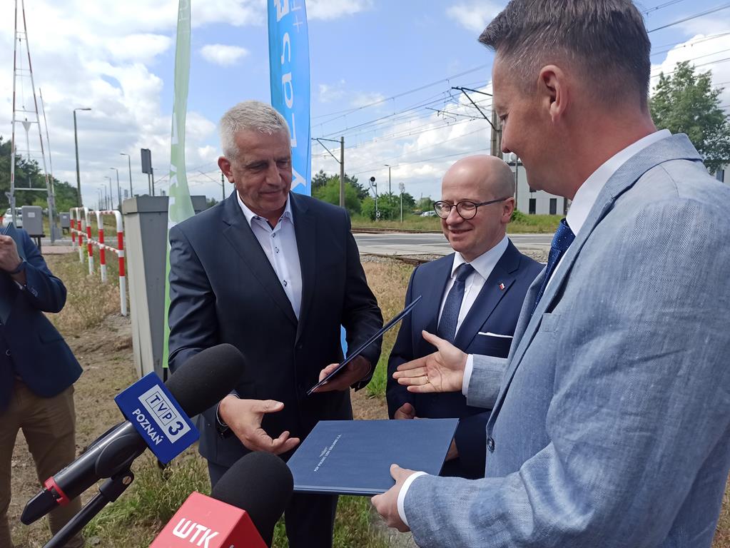 Wiadukt na Sucholeskiej list intencyjny - Bartosz Garczyński - Radio Poznań