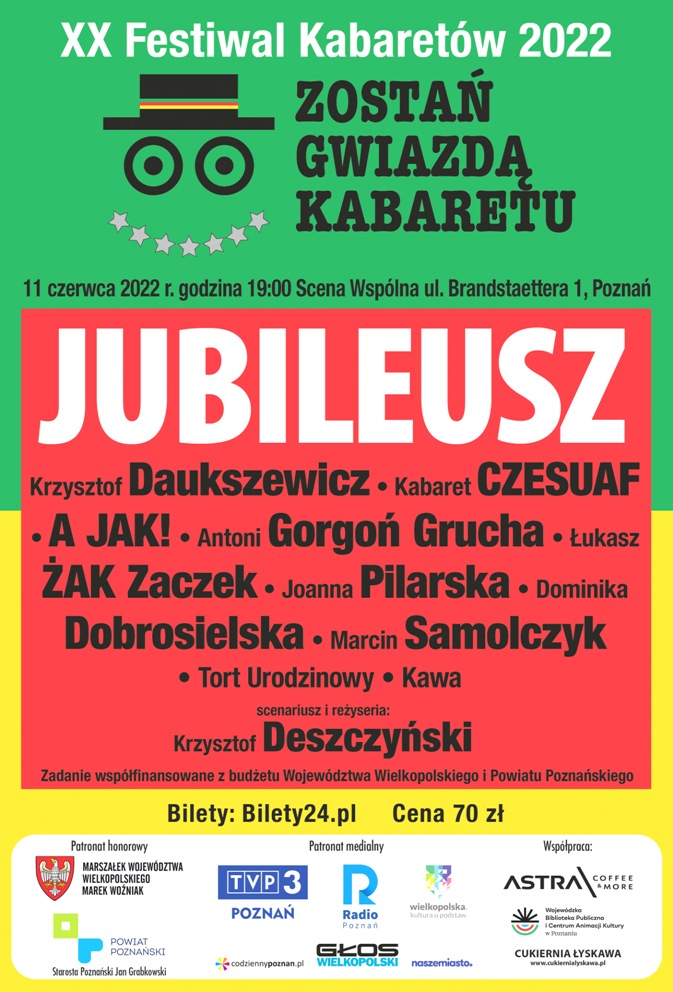 XX Festiwal Kabaretów 2022 - Organizator