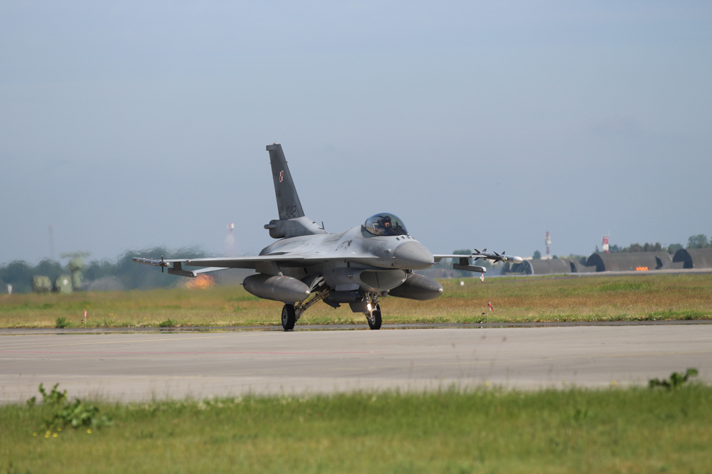 Ramstein Legacy 2022 krzesiny f-16 łukasz piątek - Leon Bielewicz - Radio Poznań