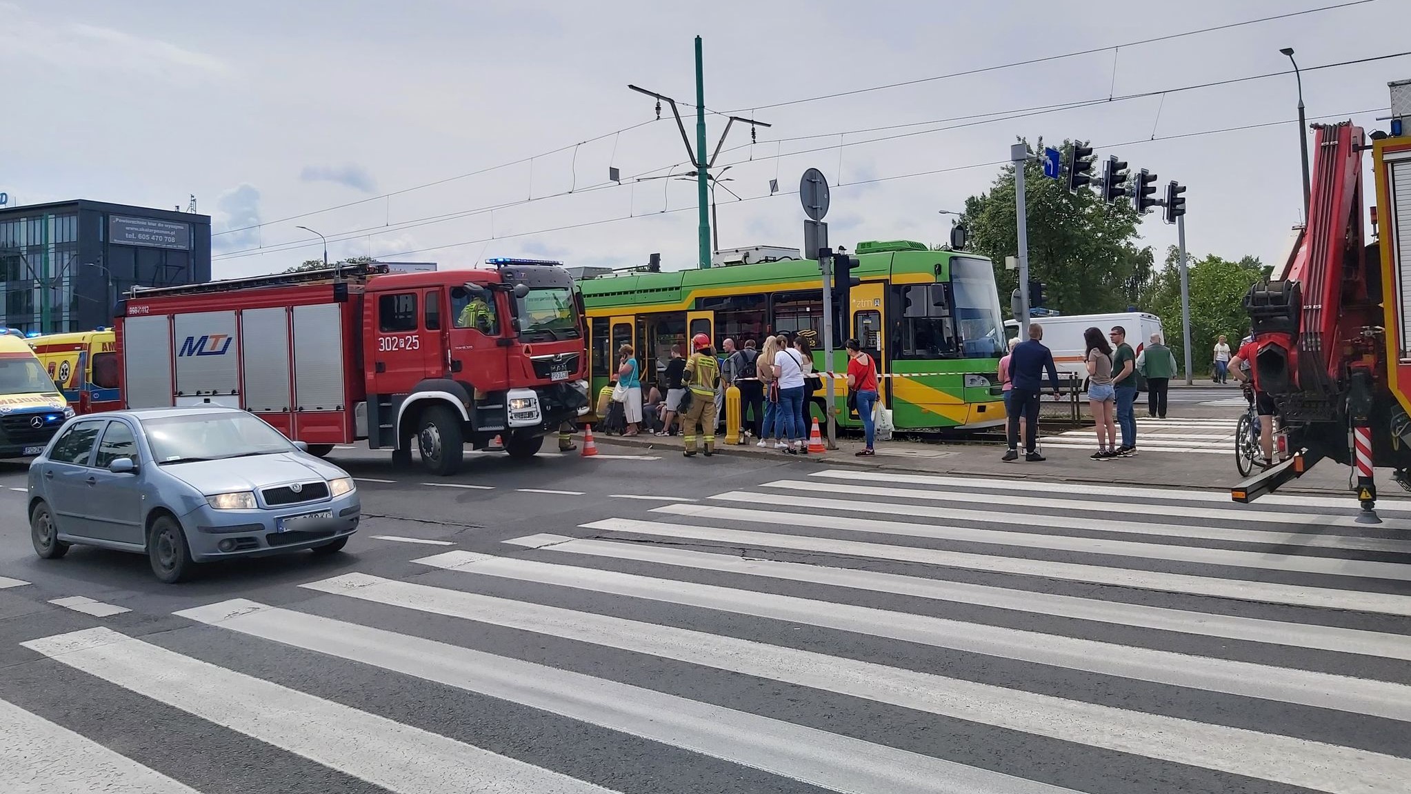 wykolejenie tramwaju wypadek hetmańska  - Krzysztof Polasik - Radio Poznań