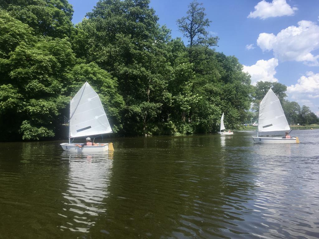 liga żeglarska żagłowki na prośnie rzeka prosna - Danuta Synkiewicz 