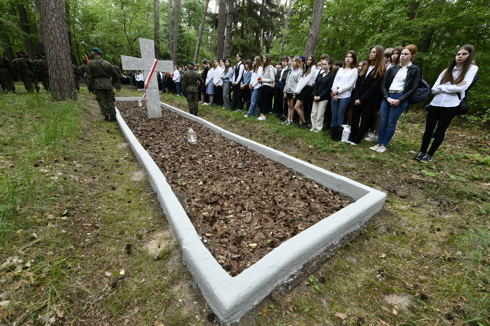 lasy zakrzewsko palędzkie uroczystości - Wojtek Wardejn - Radio Poznań