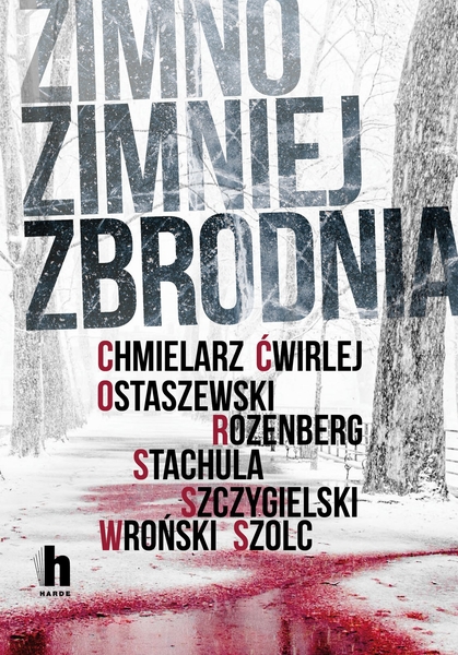 zimno, zimniej, zbrodnia okładka - Harde