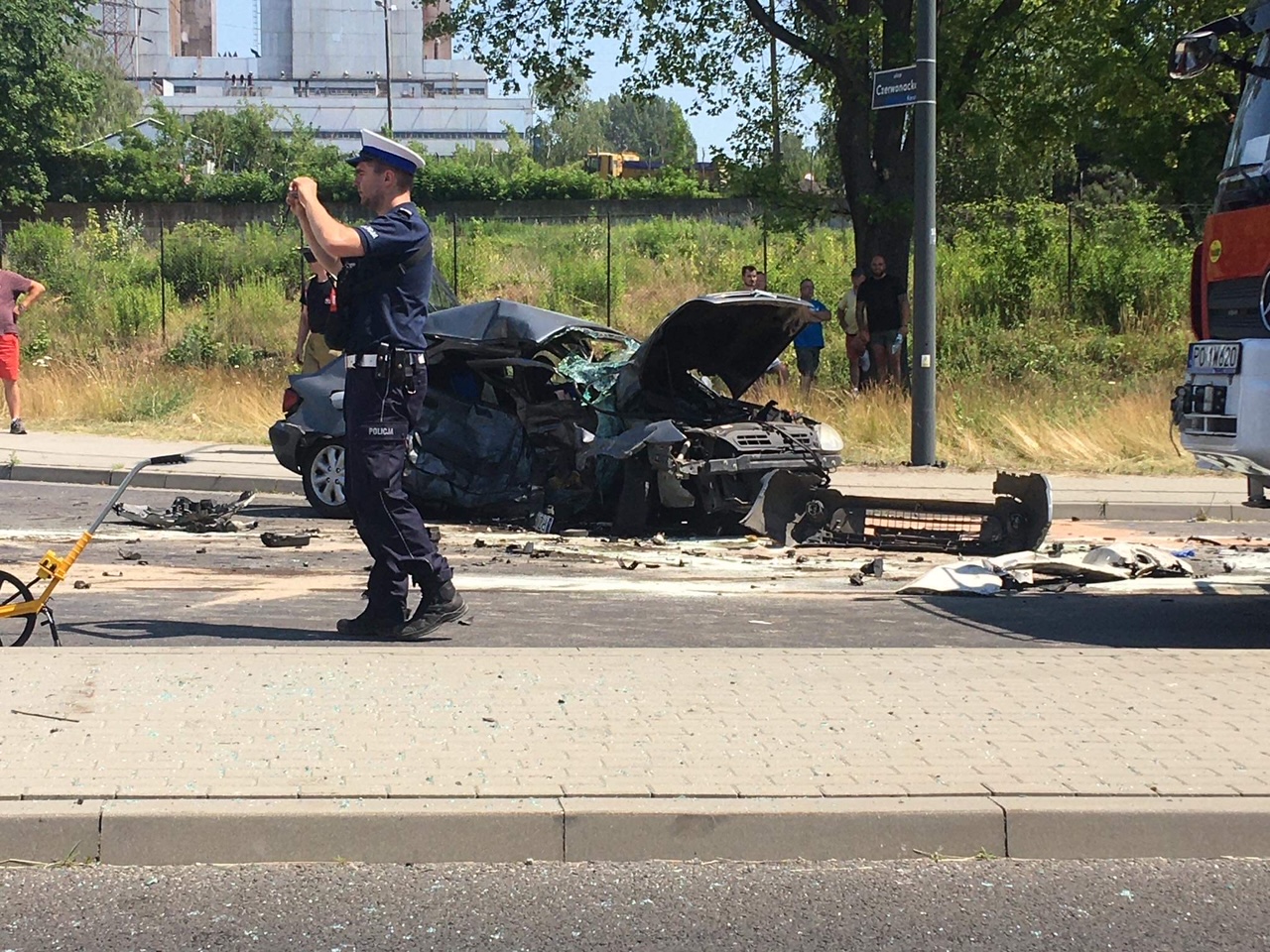 wypadek gdyńska - Jacek Butlewski - Radio Poznań