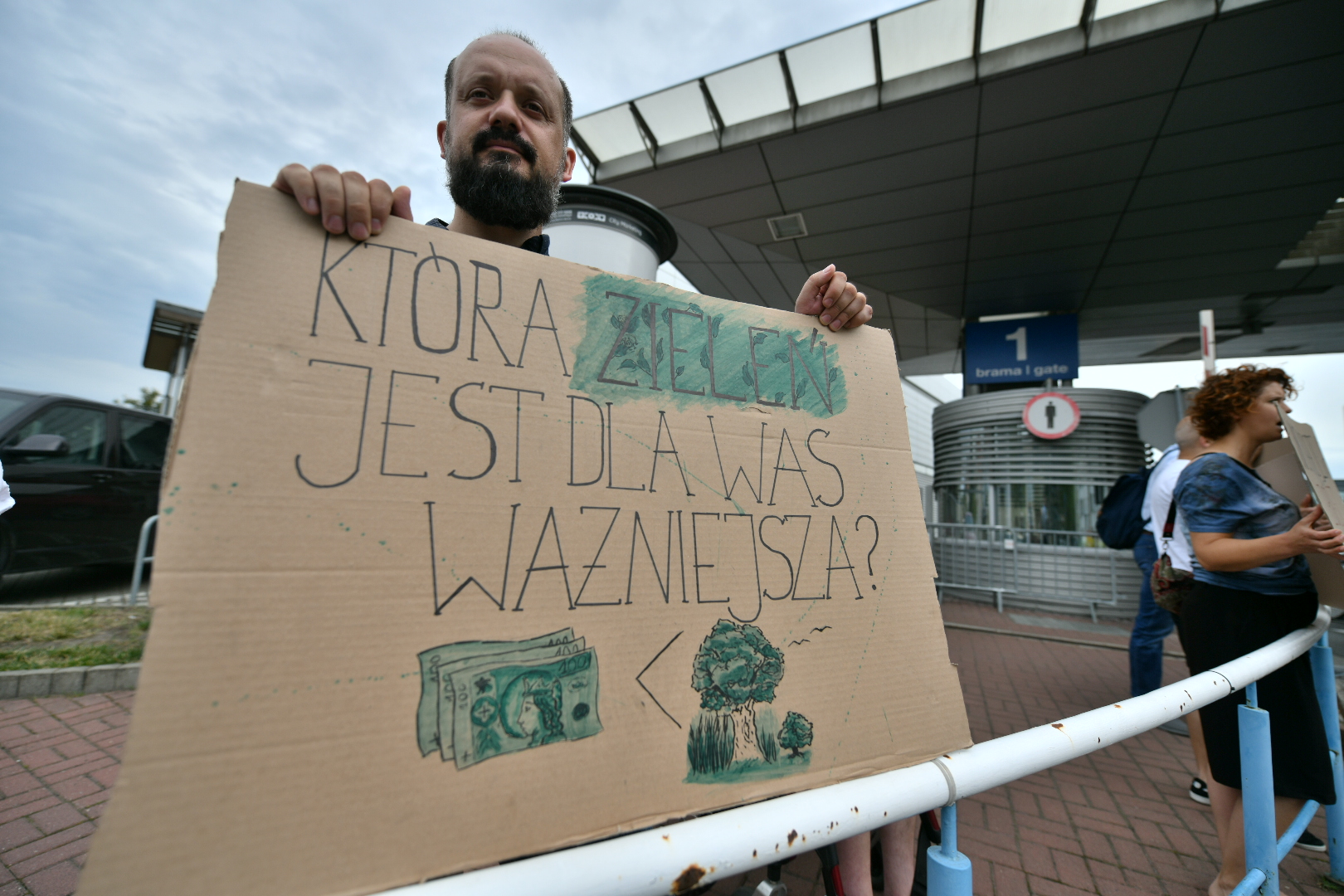 górczyn protest - Wojtek Wardejn - Radio Poznań