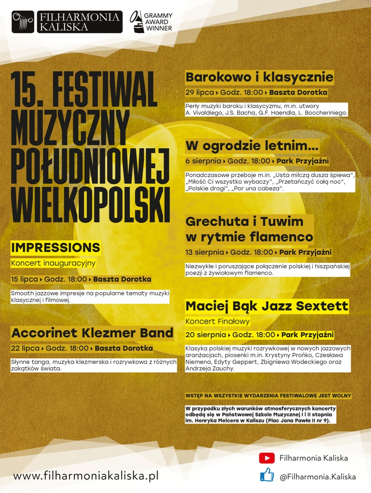 Festiwal Muzyczny Południowej Wielkopolski 2022 - Organizator