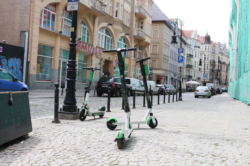 hulajnogi elektryczne miasto  - Leon Bielewicz  - Radio Poznań