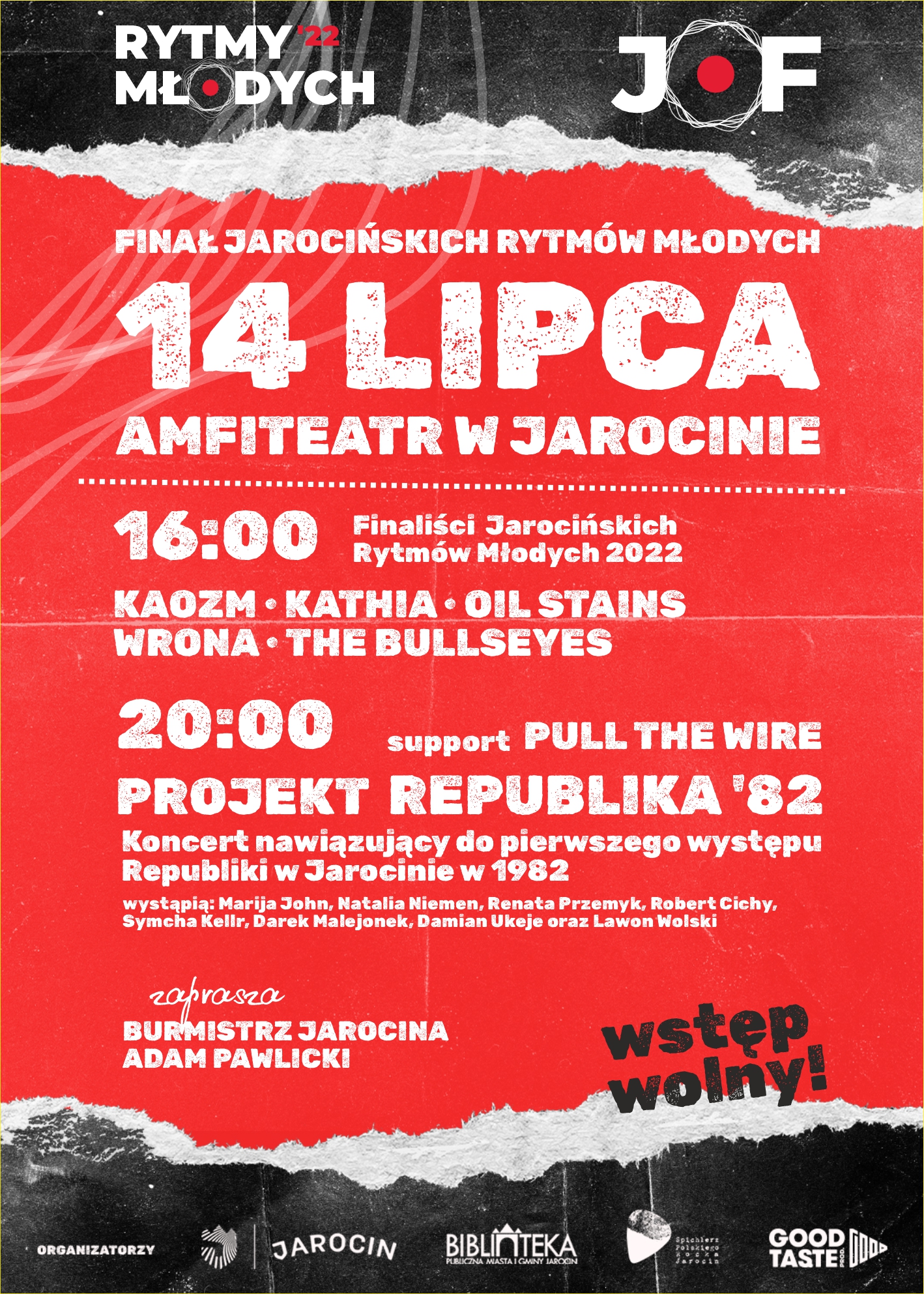 rytmy młodych festiwal jarocin - Organizator
