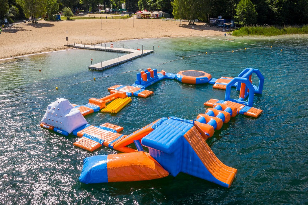 Na pilskich "Płotkach" otwarto największy w regionie wodny tor przeszkód - Miasto Piła