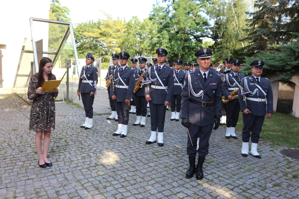 Zagrali pierwowzór Mazurka Dąbrowskiego z 1800 roku na Wzgórzu św. Wojciecha Orkiestra Reprezentacyjna Sił Powietrznych - Leon Bielewicz  - Radio Poznań
