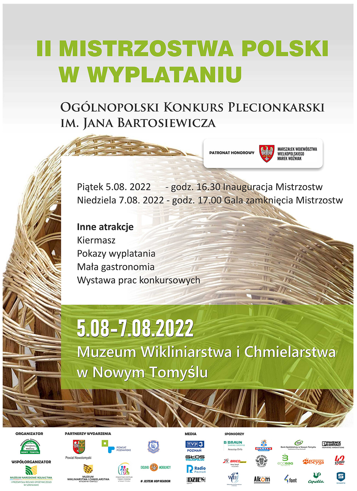 II Mistrzostwa Polski w Wyplataniu 2022 - Organizator