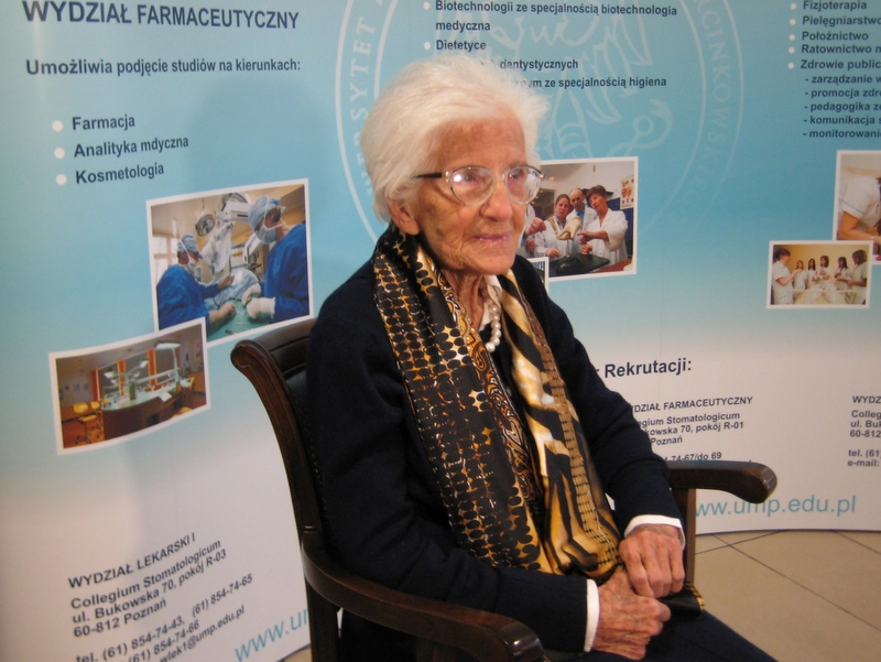 Wanda Błeńska na Uniwersytecie Medycznym - Wojciech Chmielewski