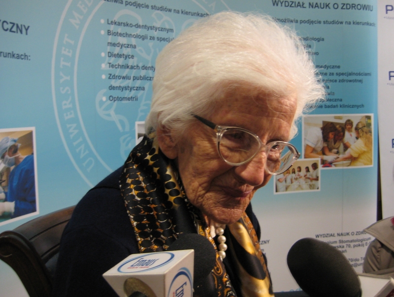 Wanda Błeńska na Uniwersytecie Medycznym - Wojciech Chmielewski