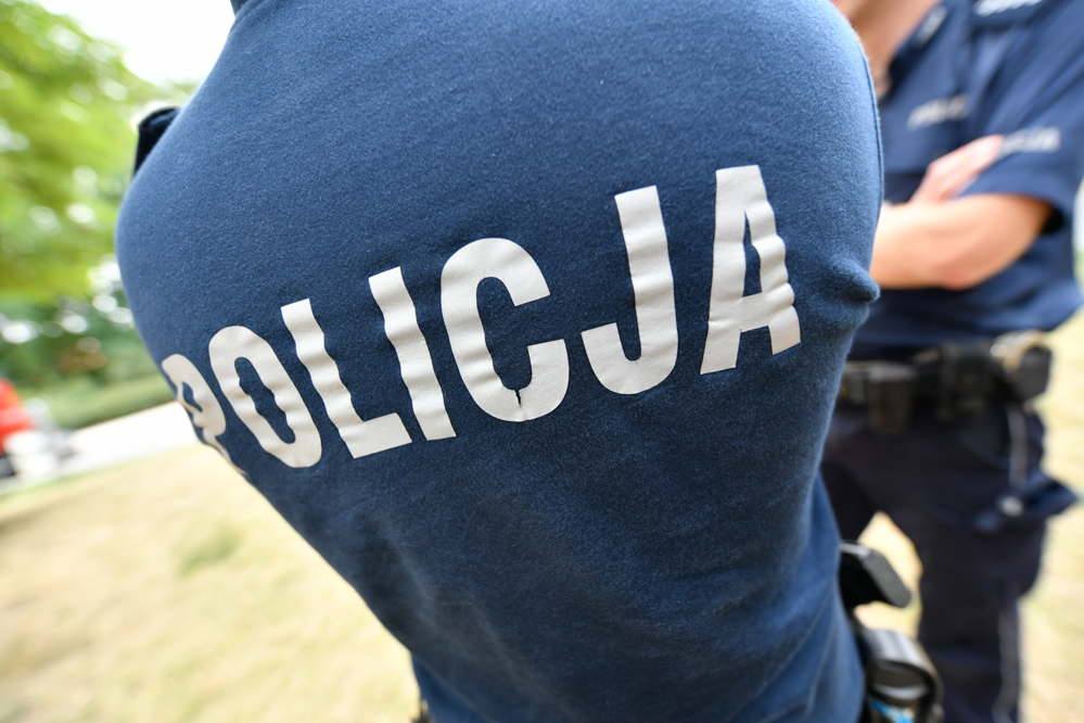 policja policjant policyjne archiwum - Wojtek Wardejn - Radio Poznań