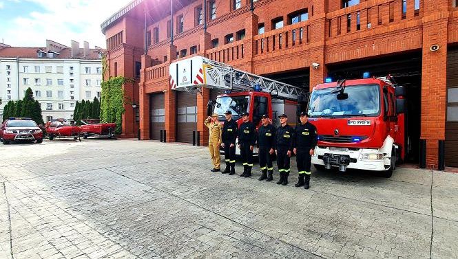 strażacy godzina w - KM PSP w Poznaniu