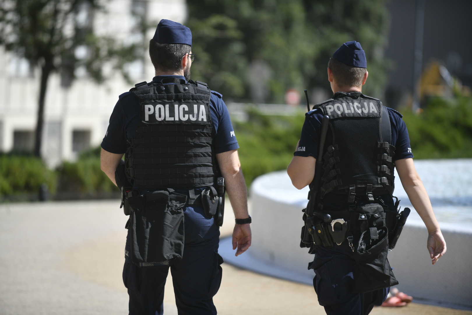 policja patrol policji policjanci  - Wojtek Wardejn - Radio Poznań