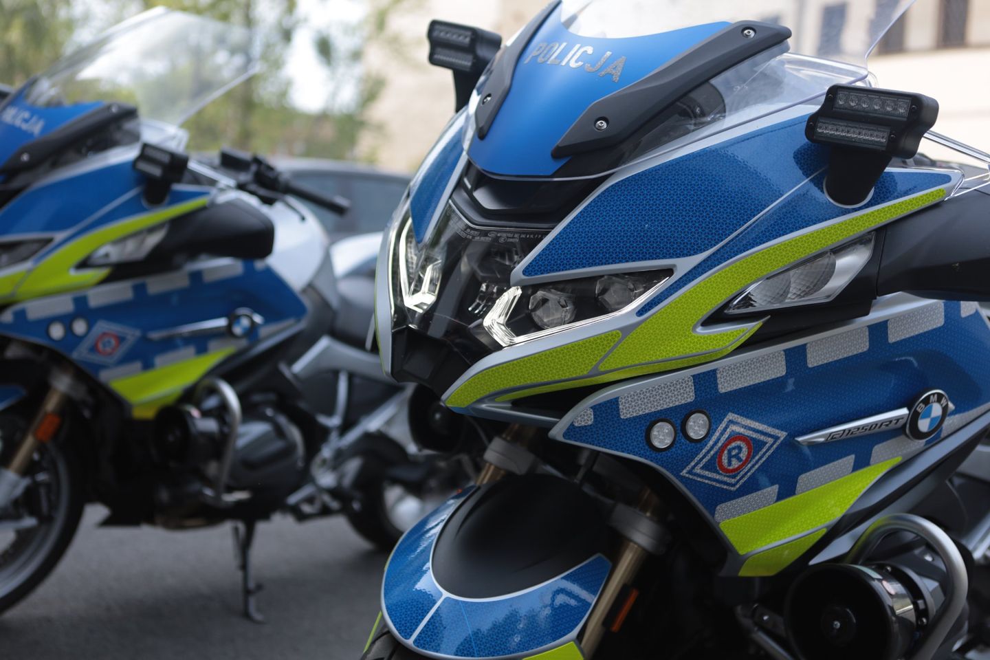 policyjny motocykl - KWP