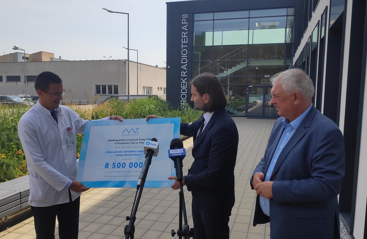 piła bromber piechowiak szpital akcelerator liniowy - Przemysław Stochaj - Radio Poznań