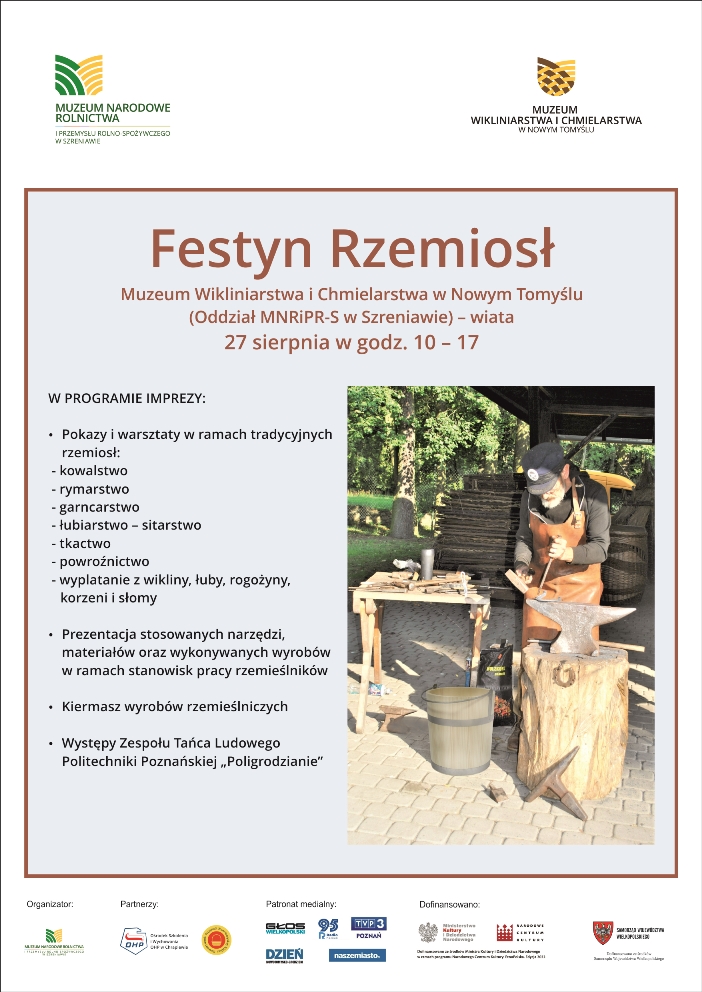 Festyn Rzemiosł w Nowym Tomyślu 2022 - Organizator