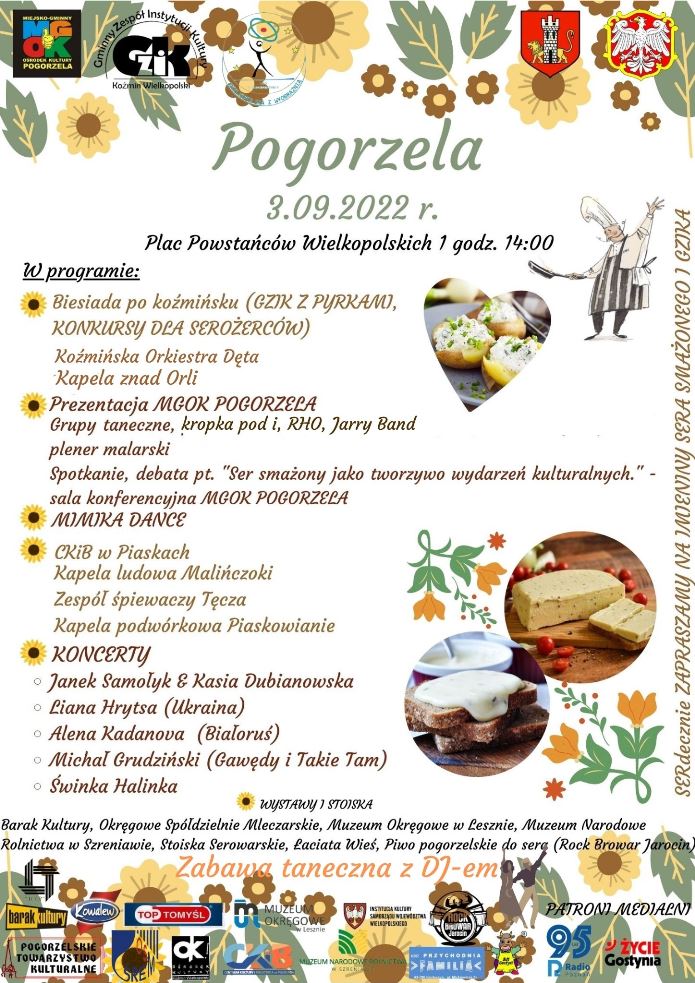 Święto Sera Smażonego – Pogorzela 2022 - Organizator