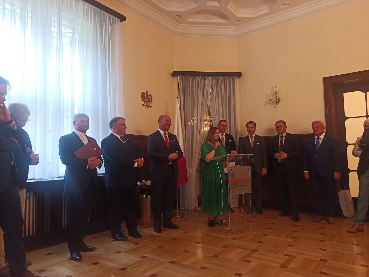 berlin ambasada uroczystość - Bartosz Garczyński