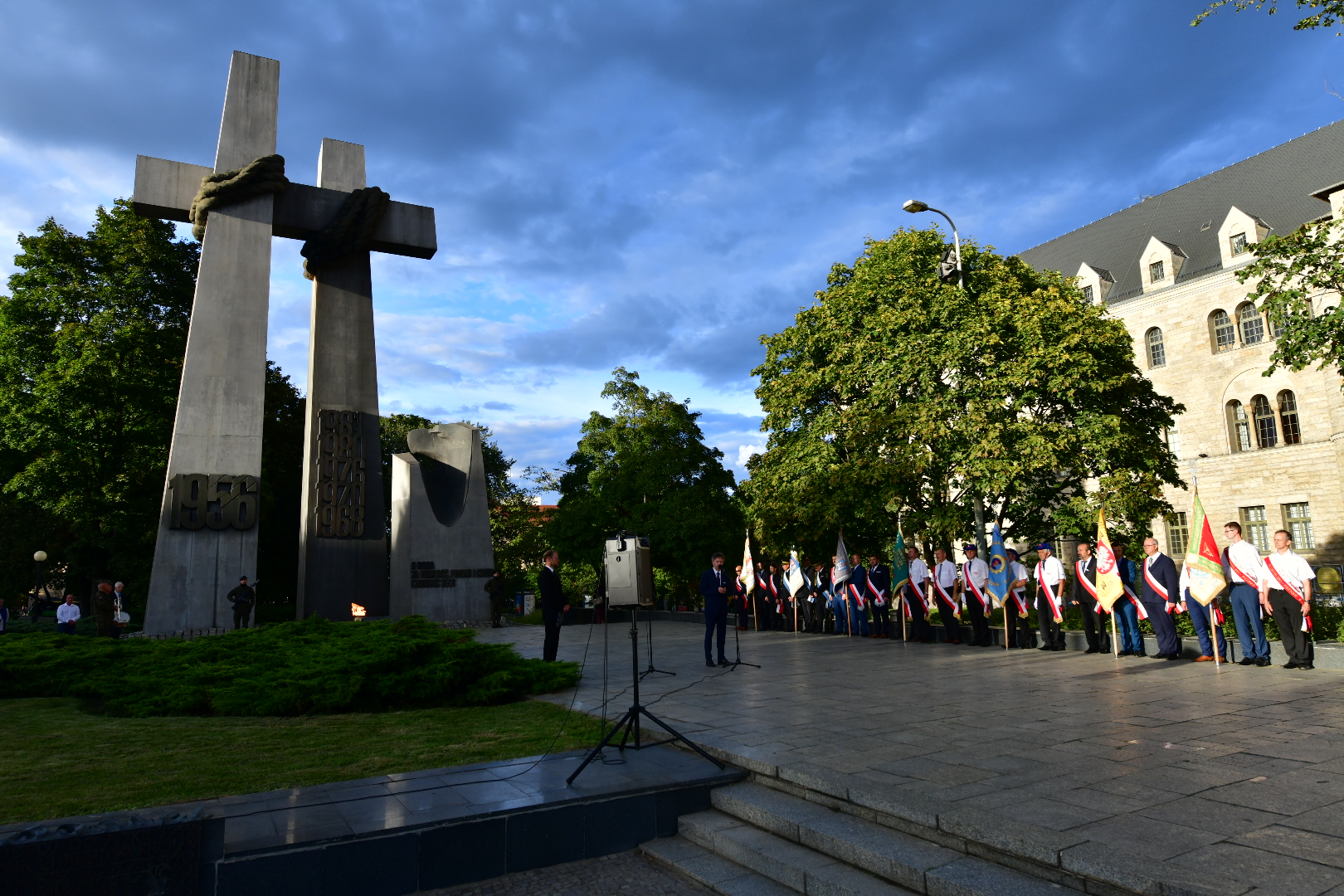 Obchody 42. rocznicy podpisania Porozumień Sierpniowych w Poznaniu - Wojtek Wardejn - Radio Poznań