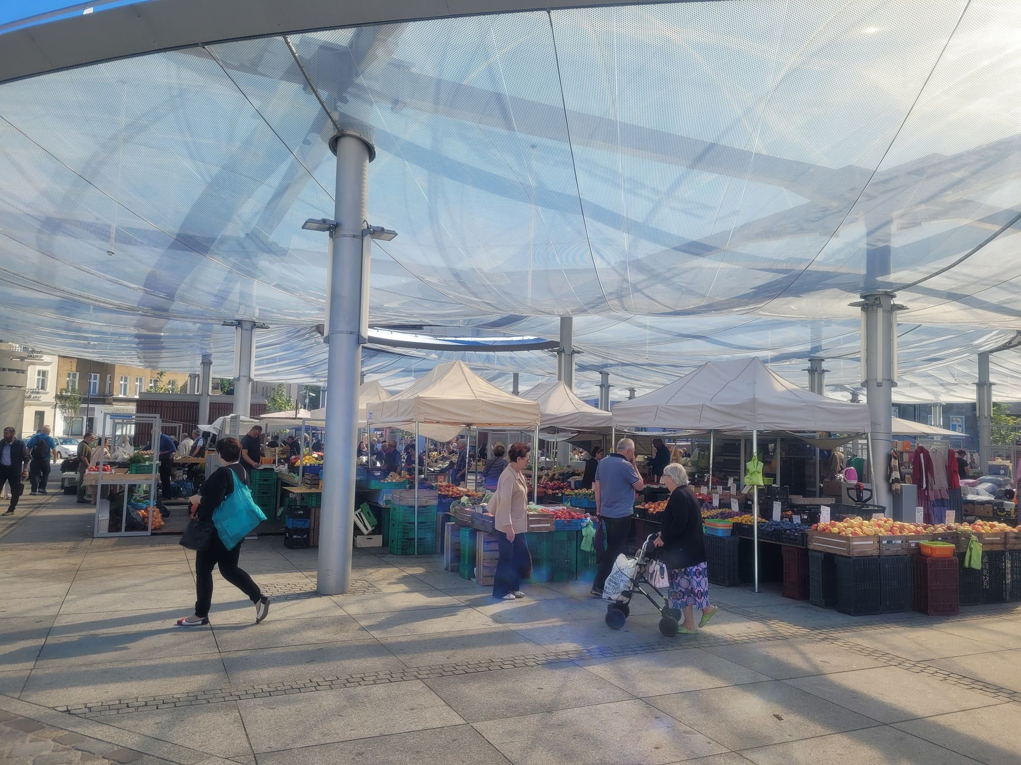 rynek łazarski dach kupcy - Hubert Jach