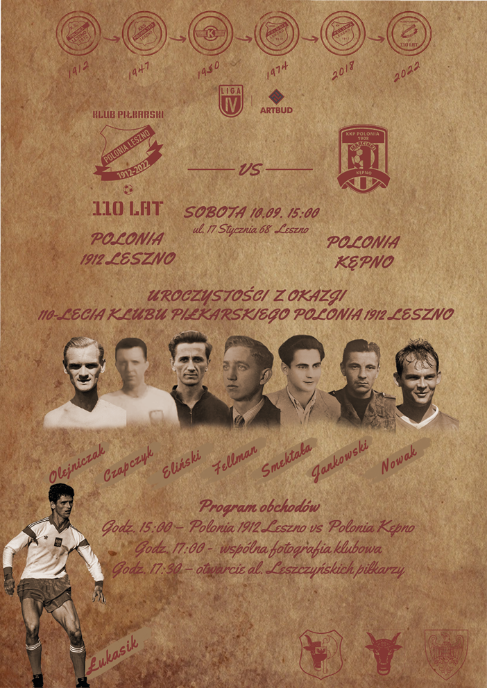 Jubileusz 110-lecia Polonii 1912 Leszno - Organizator