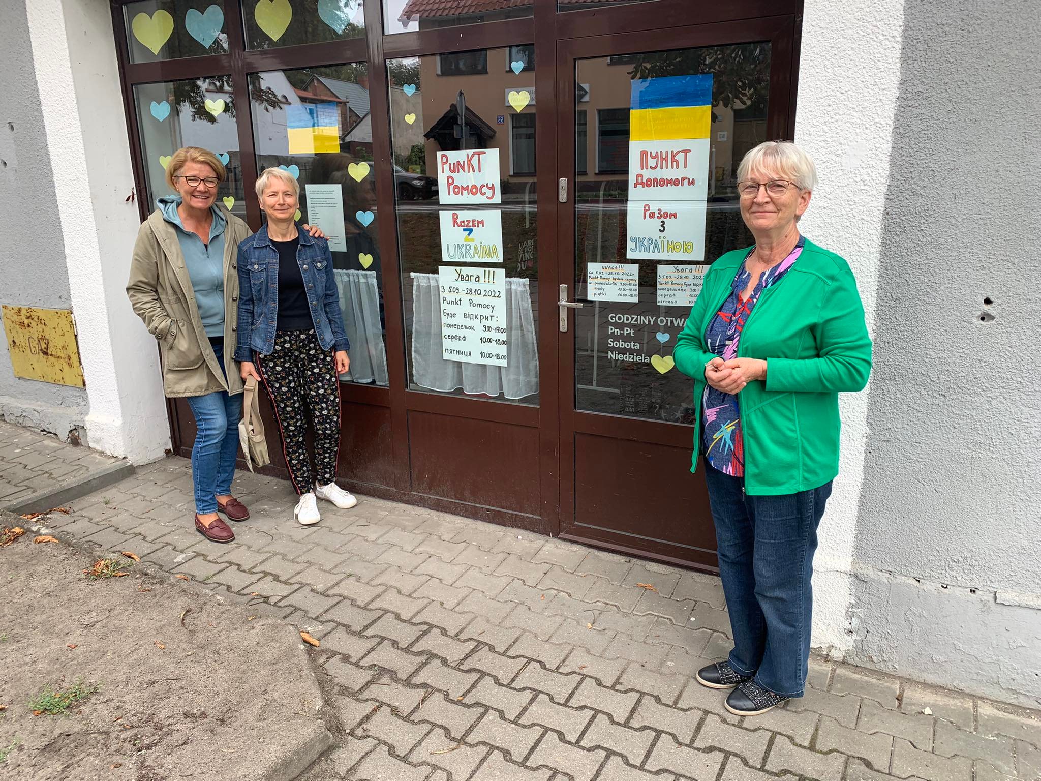 międzychodzki punkt pomocy "Razem z Ukrainą" - Kacper Witt