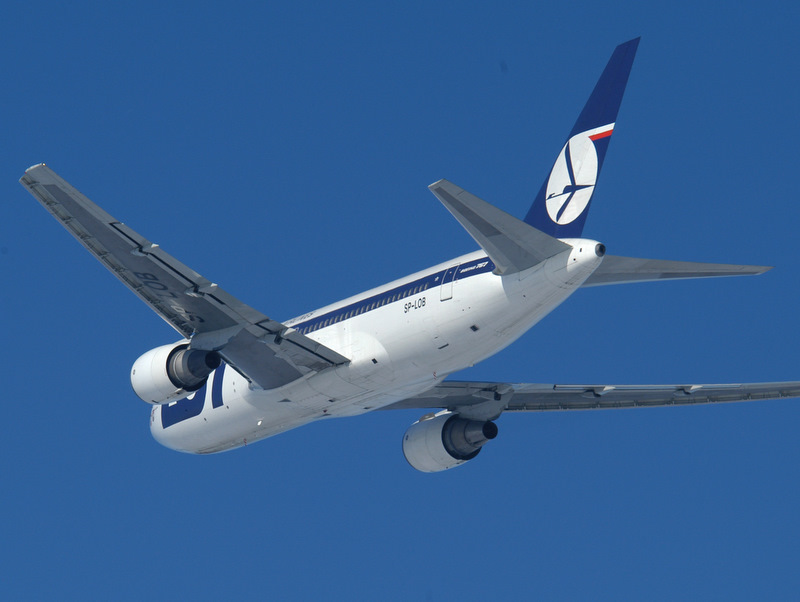 Samolot Boeing 767 - PLL LOT