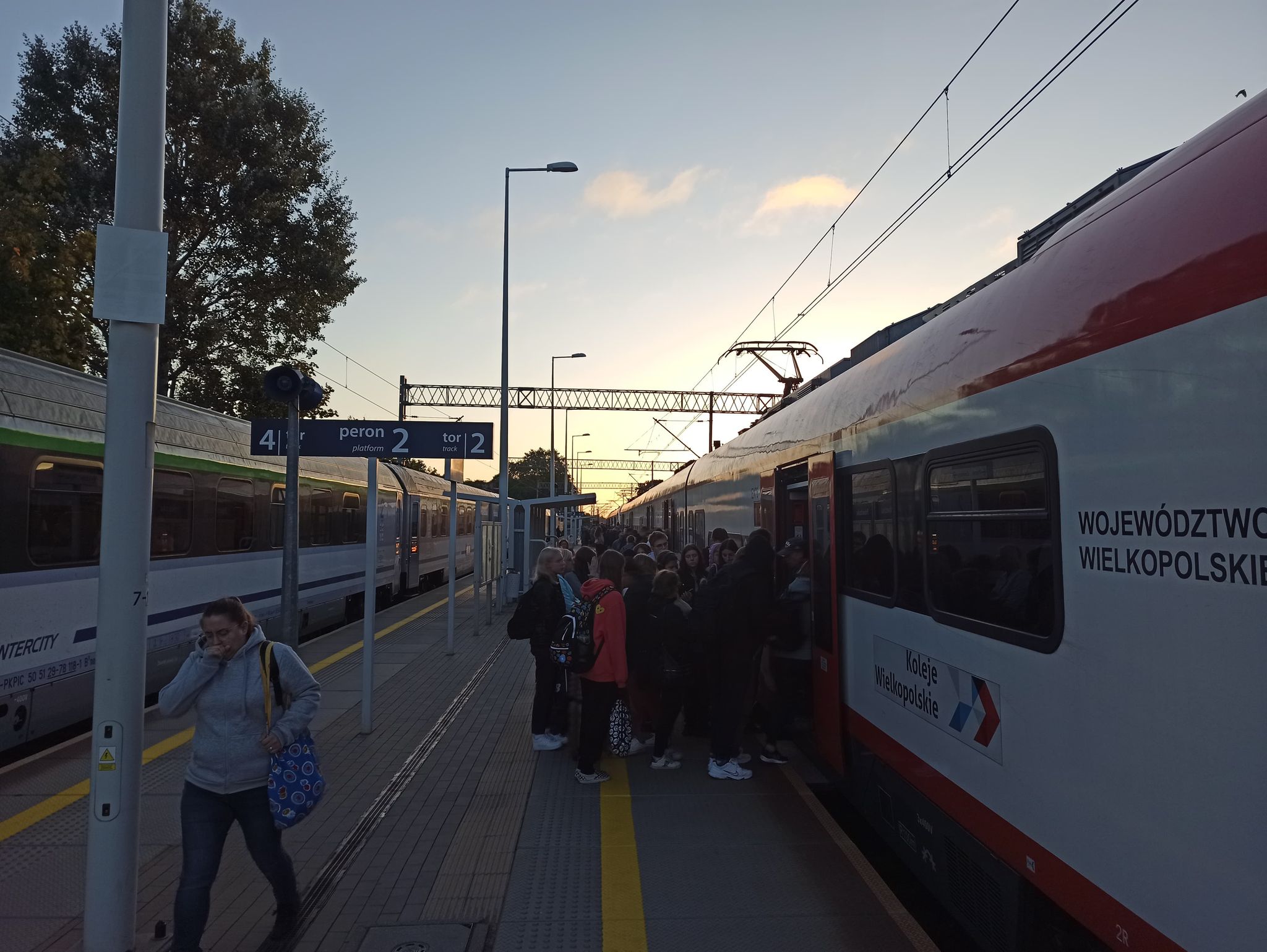 pociąg stacja pobiedziska  - Bartosz Garczyński
