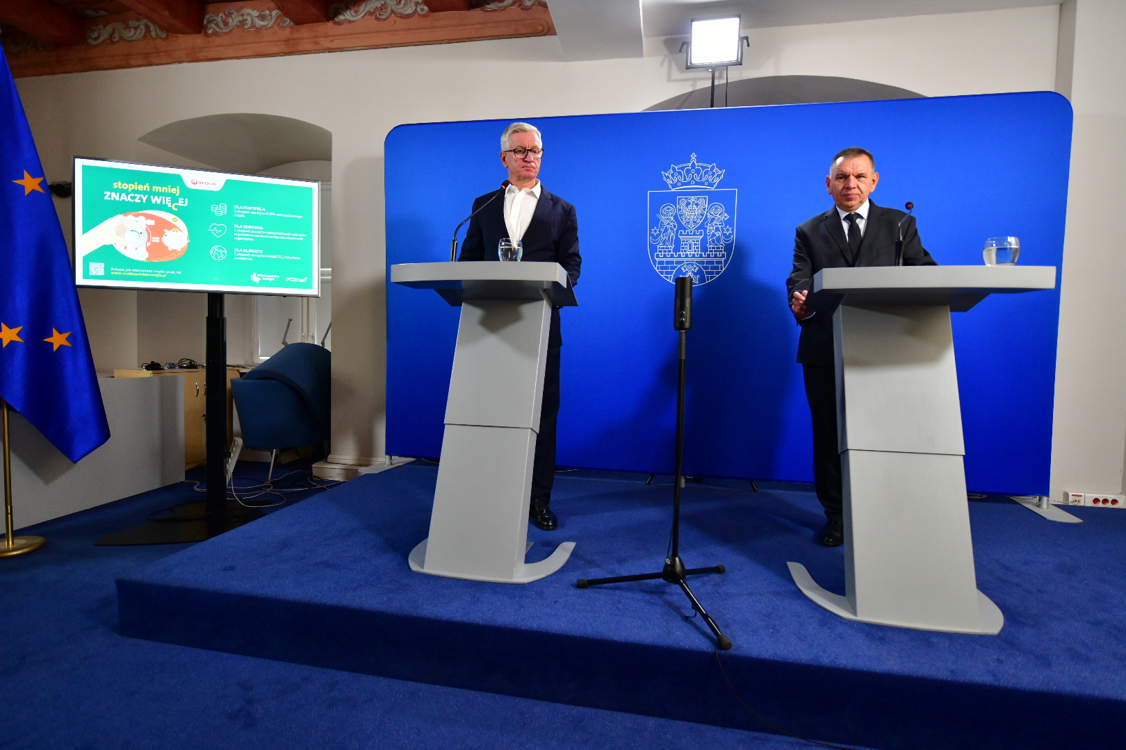 oszczędzanie ciepła poznań jacek jaśkowiak i jan pic - Wojtek Wardejn - Radio Poznań