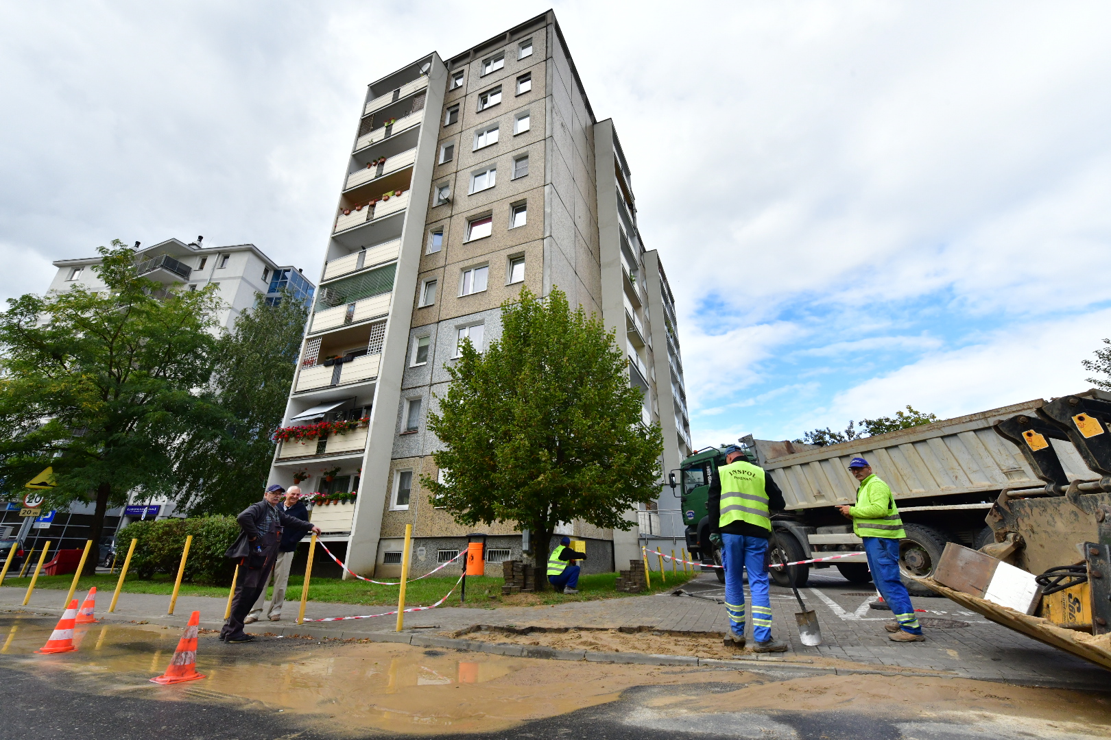 awaria wodociągu woda pitna beczkowóz - Wojtek Wardejn - Radio Poznań